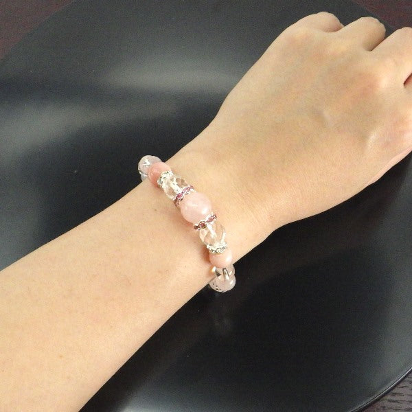 10月誕生石ブレスレット 10月生まれ レディース ブレスレット●石の意味カード【紙箱付き】