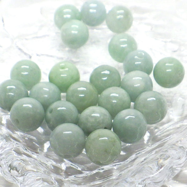 パワーストーン パーツ 翡翠 ヒスイ 8~8.9mm 一粒売り バラ売り