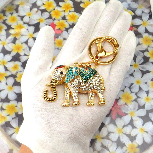 「象 ゾウ」キーホルダー(Aタイプ)