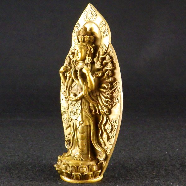 銅製「千手観音」