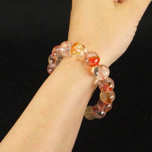 AA級 オーロラクォーツ ブレスレット13mm【高級ケース付き】