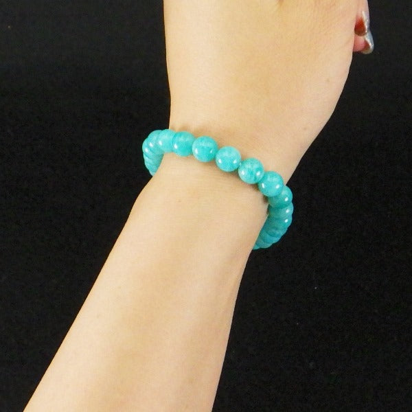 AAAA級 ロシアンアマゾナイト ブレスレット 7mm【高級ケース付き】