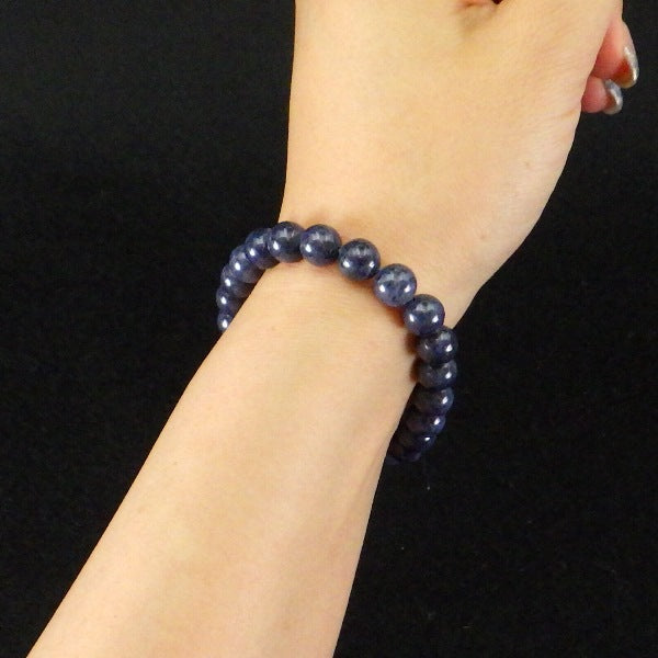 AAA級 サファイア ブレスレット8mm【高級ケース付き】