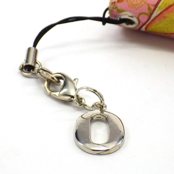 シルバープレートストラップ0 (ひも製ストラップ付き)