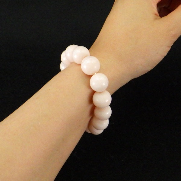 AA級 ピンクカルサイト ブレスレット 13mm【高級ケース付き】