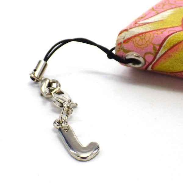 シルバープレートストラップL (ひも製ストラップ付き)