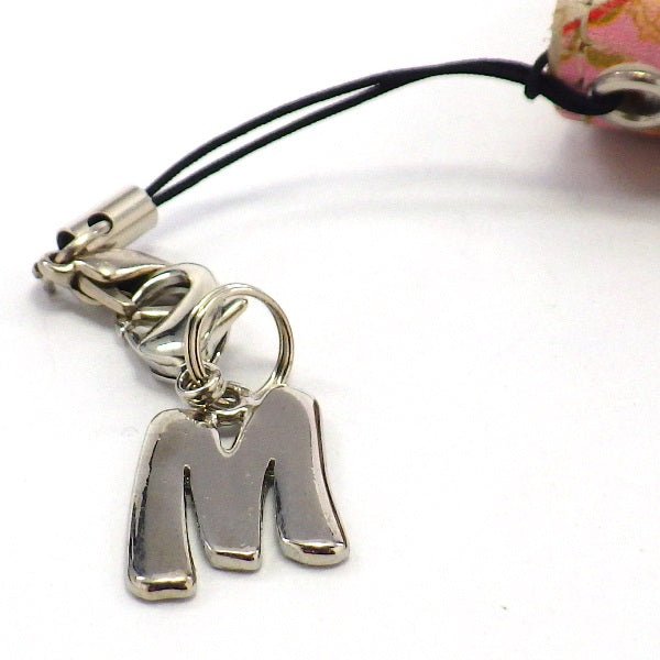 シルバープレートストラップM(ひも製ストラップ付き)