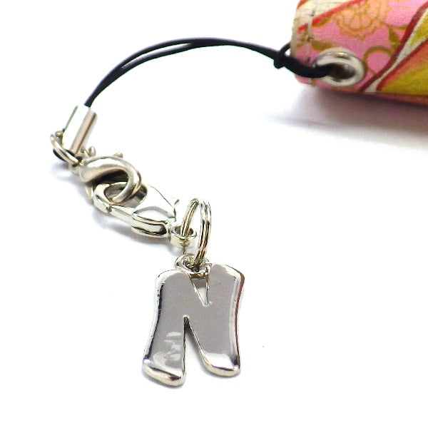 シルバープレートストラップN(ひも製ストラップ付き)