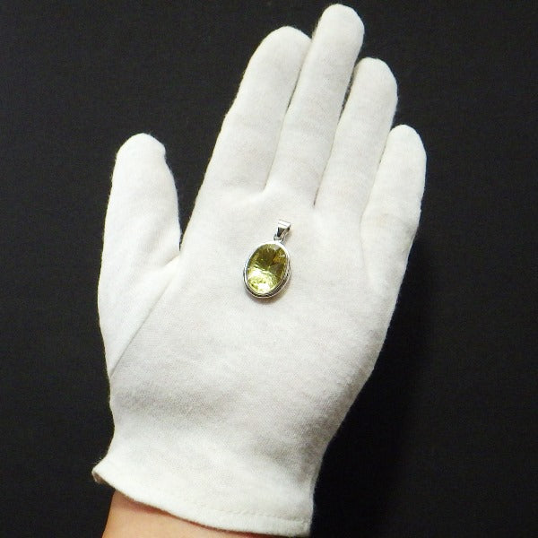 レモンクォーツ ペンダントトップ 6.2g 現品限り