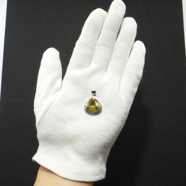 レモンクォーツ ペンダントトップ 5.9g 現品限り