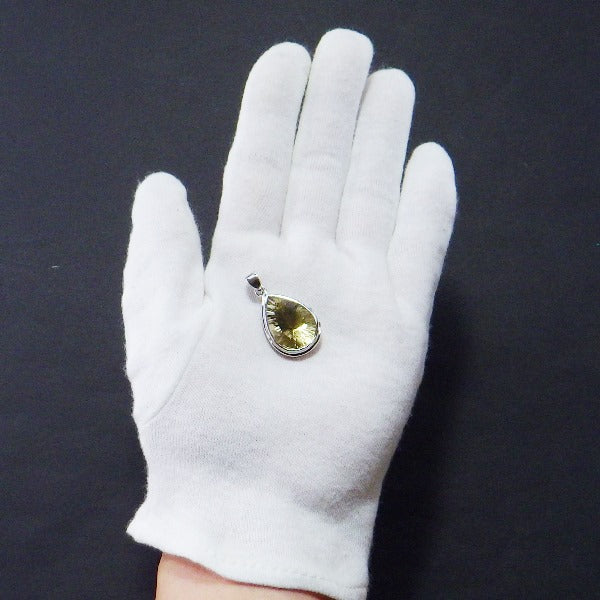 レモンクォーツ ペンダントトップ 6.6g 現品限り