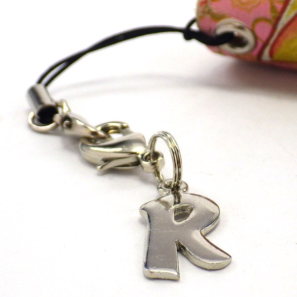 シルバープレートストラップR(ひも製ストラップ付き)