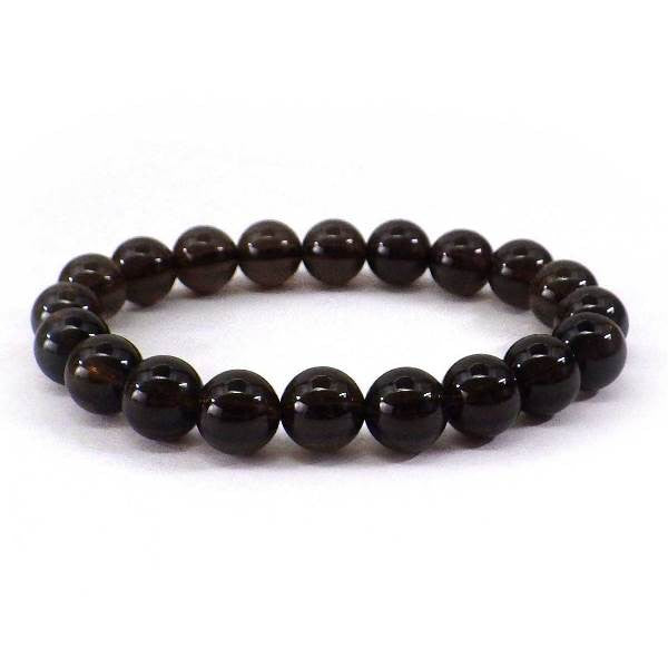 AA級 スモーキークォーツ ブレスレット10mm 【紙箱付き】
