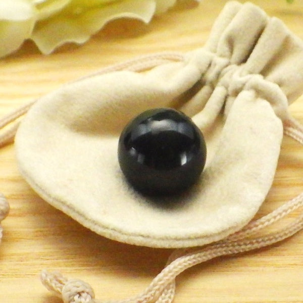 オブシディアン玉20mm