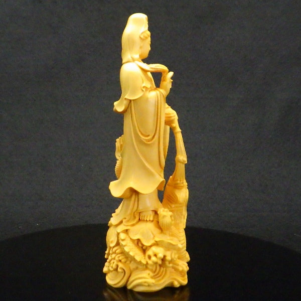 つげ「龍上観音」