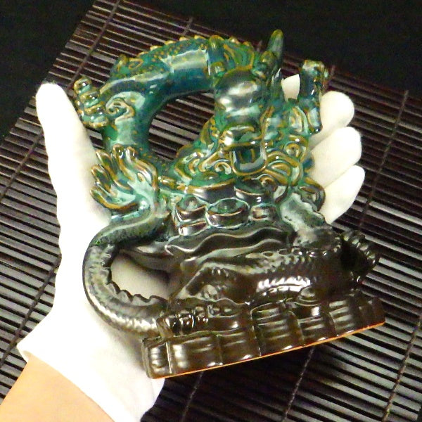 招財福煙青龍倒流香炉 倒流香付