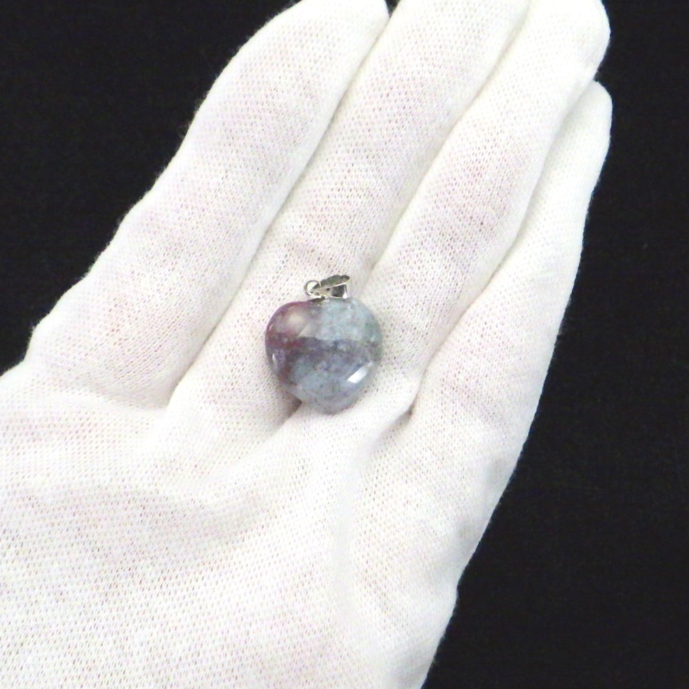 ハート型トップ (アゲート)ダークグレー