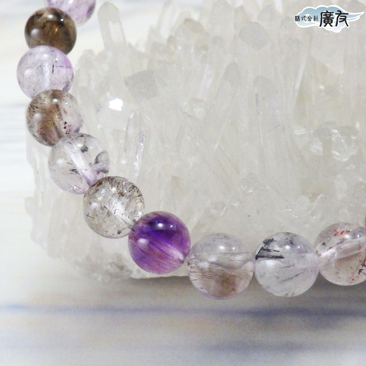 仕事運対人運祈願ブレスレット●石の意味カード【高級ケース付き】