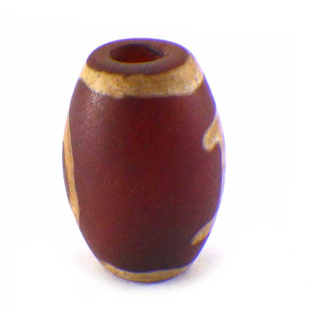 日月天珠(ミニ)(老茶)(1個)