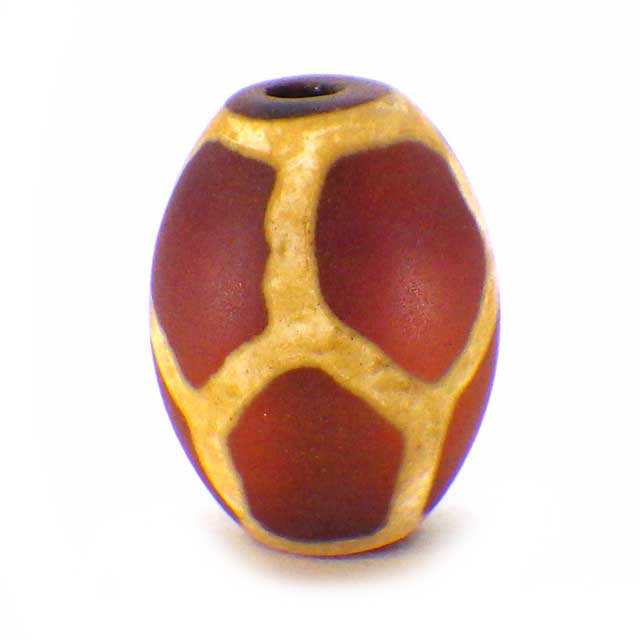 亀甲天珠(中)(老茶)(1個)