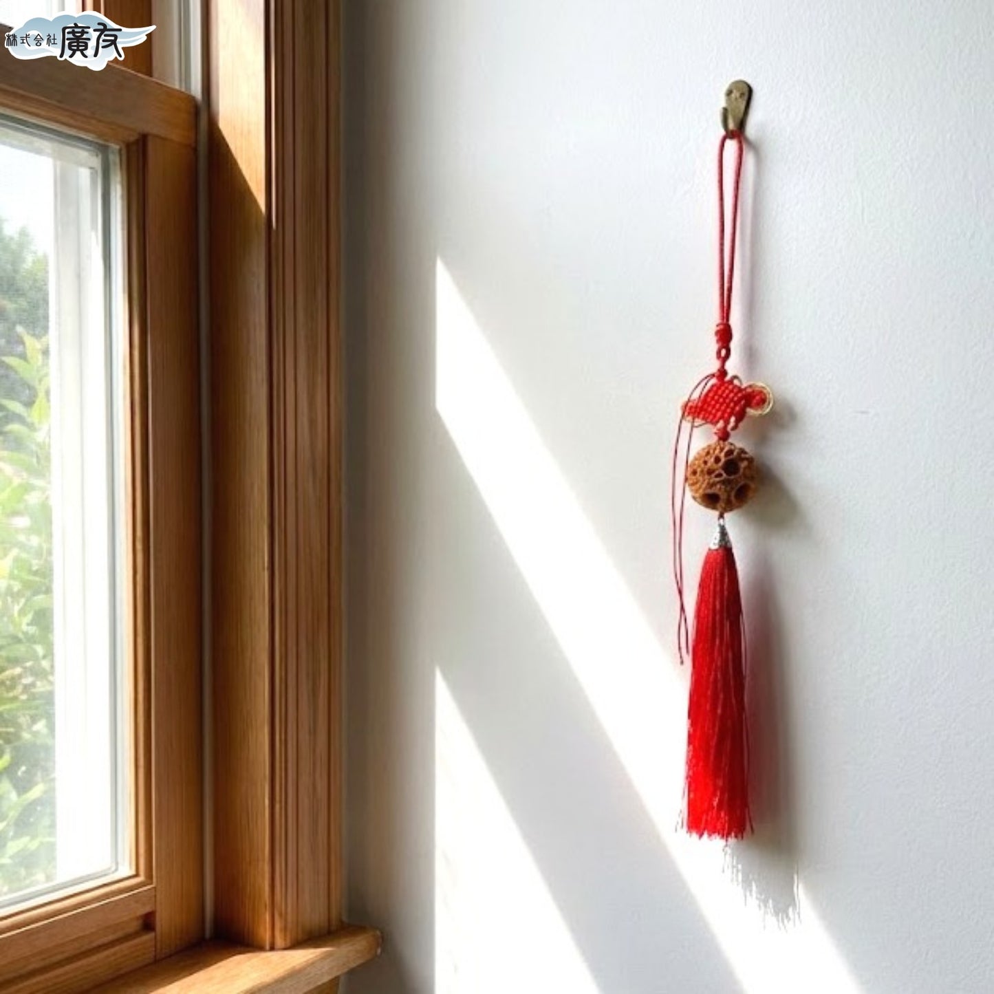 中国結 双龍彫り天球(小)