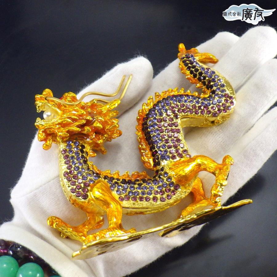 ラインストーン「雲上五爪龍」(YPタイプ)