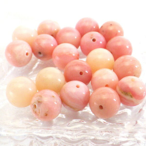 パワーストーン パーツ ピンクオパール 10~10.9mm 一粒売り バラ売り