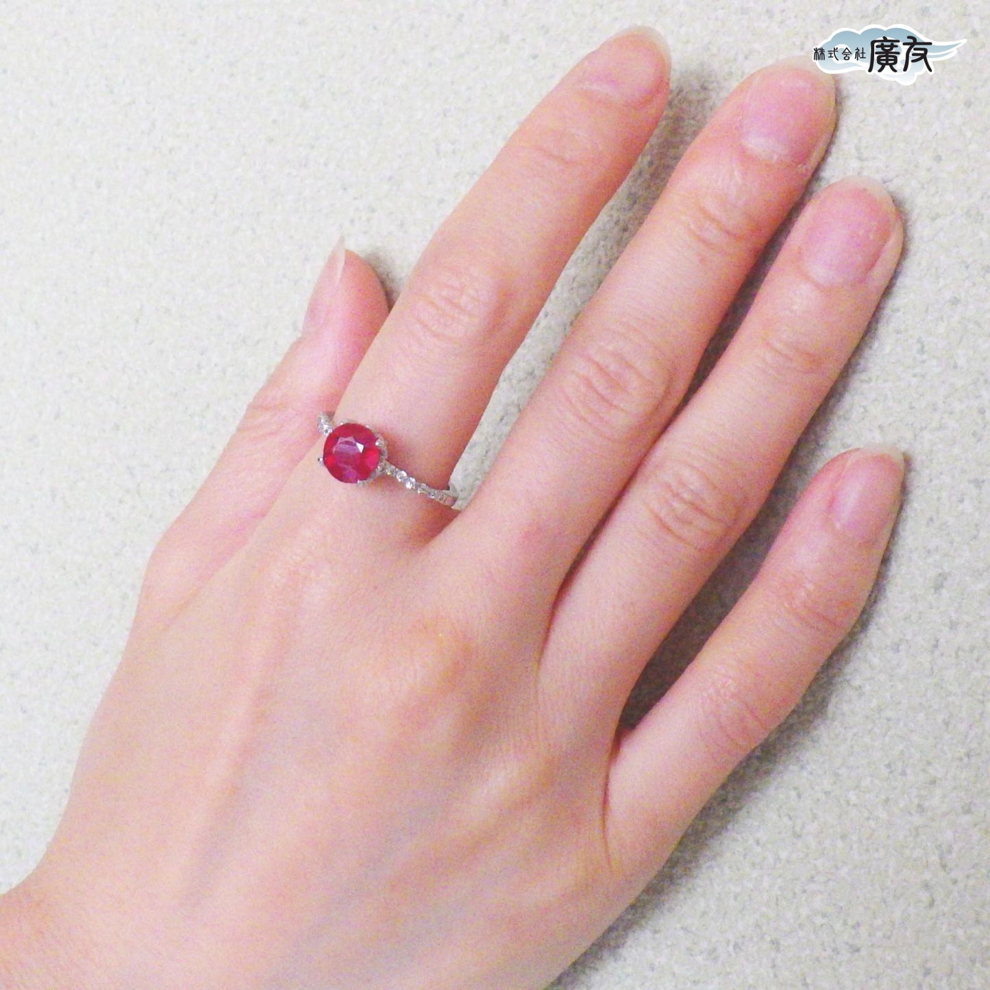 ルビー リング 指輪 王冠【新商品】