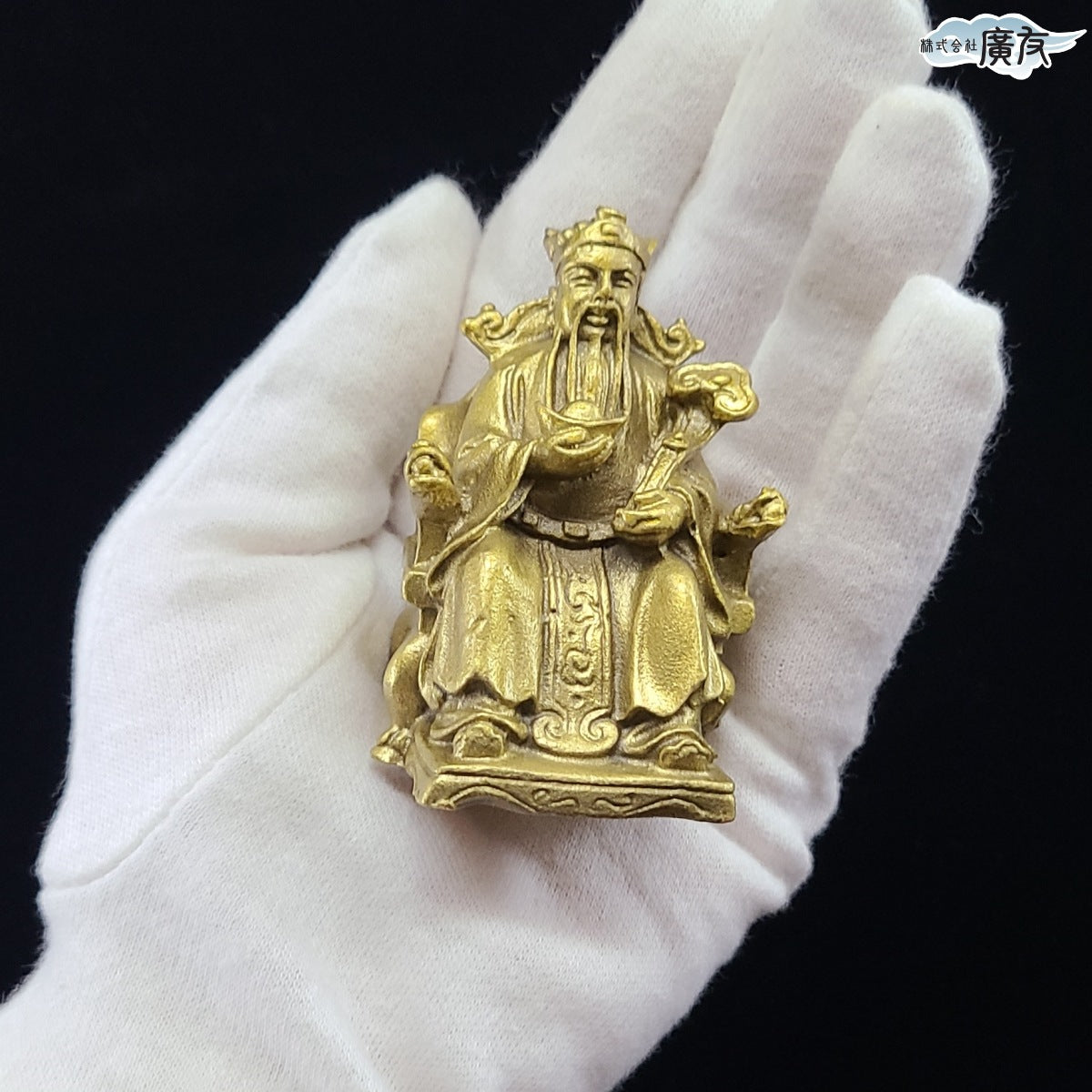 銅製 土地公(福徳正神)