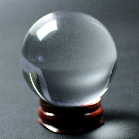 50mm人工（溶錬）水晶玉(人工水晶球）×10コまとめ買い
