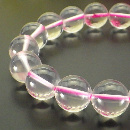 AAA級ローズクォーツブレスレット13mm【紙箱付き】