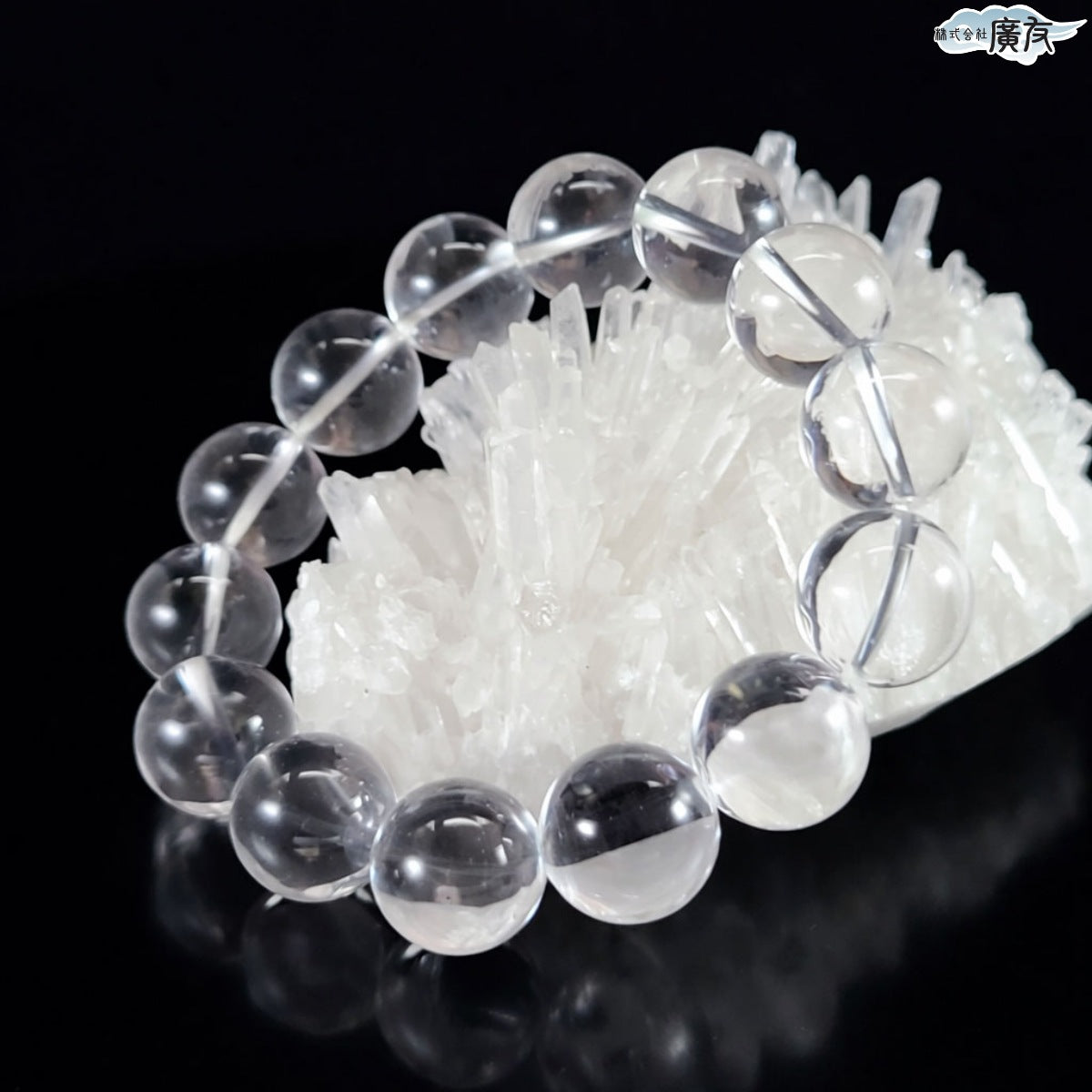AA級水晶ブレスレット16mm【紙箱付き】