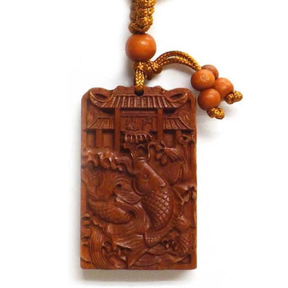 根付け 魚躍龍門