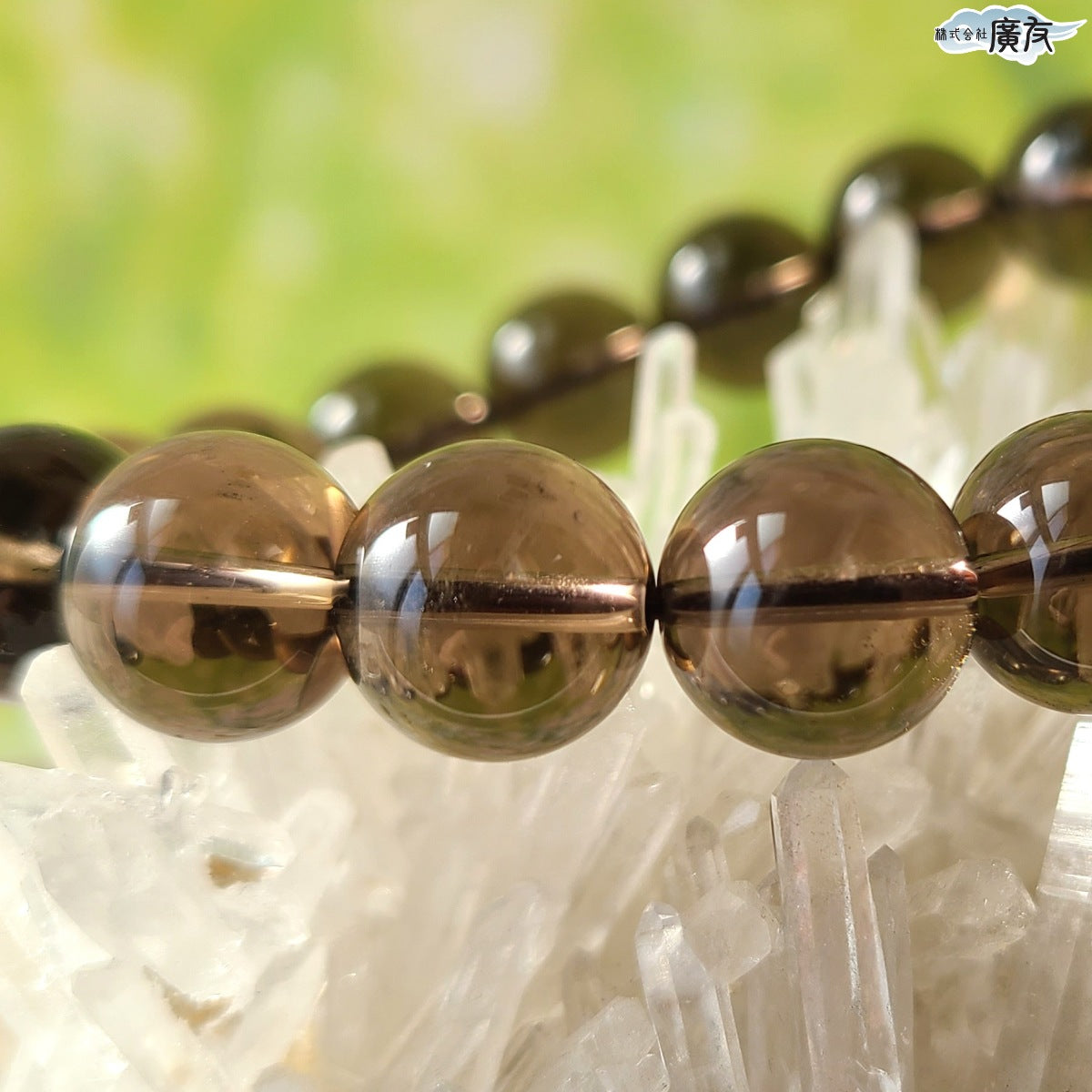 AA級 スモーキークォーツ ブレスレット12mm【紙箱付き】