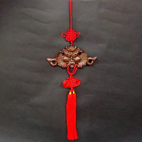 中国結　鎮宅招財ヤアズ（睚眦）