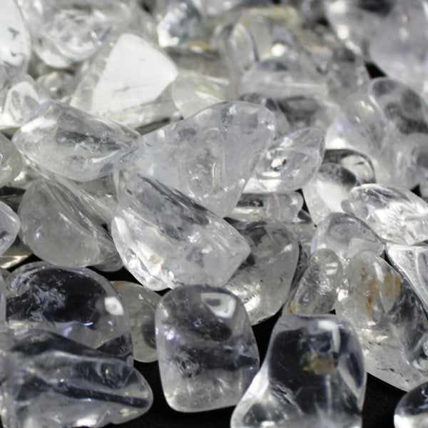天然水晶　タンブル(大粒)（さざれ）（100g）