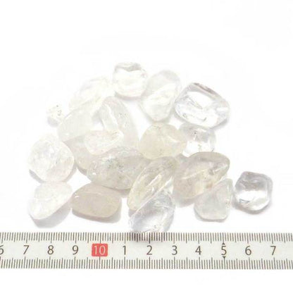 天然水晶　タンブル(大粒)（さざれ）（100g）