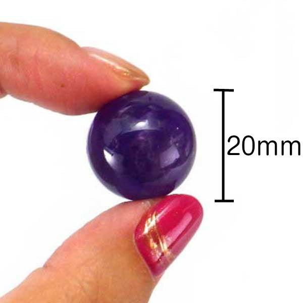 天然石アメジスト玉20mm – 株式会社廣友オンラインショップ