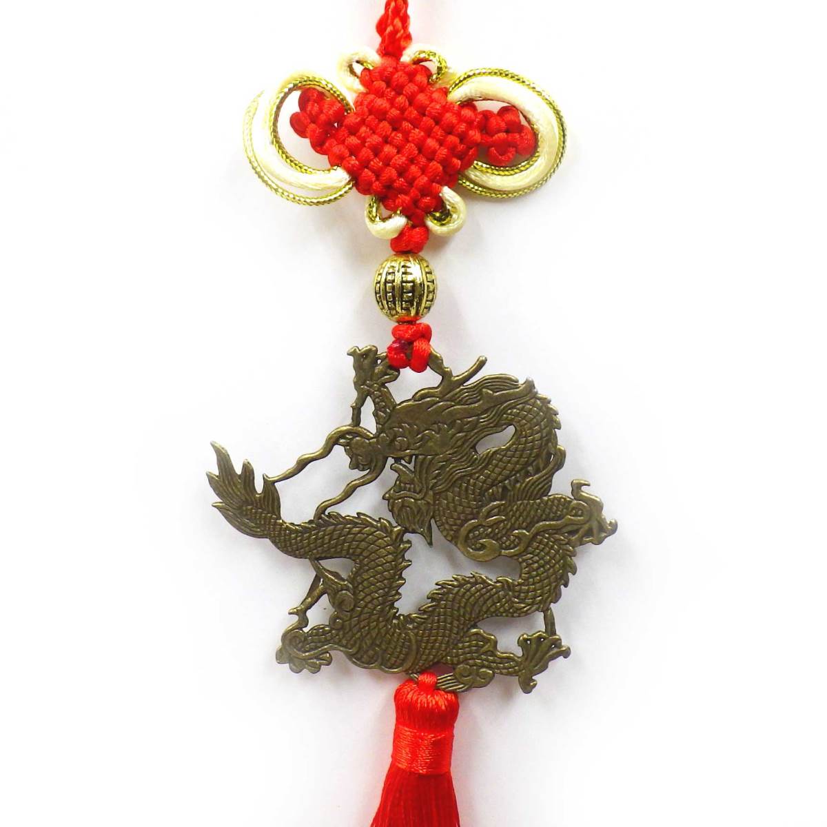 中国結｢龍｣（赤）