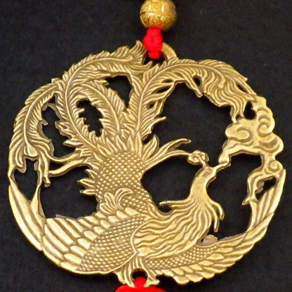 中国結｢鳳凰｣（赤）