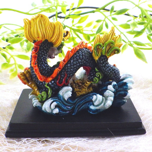 樹脂製ラッキーカラー「風水龍」（ミニ）（Bタイプ）