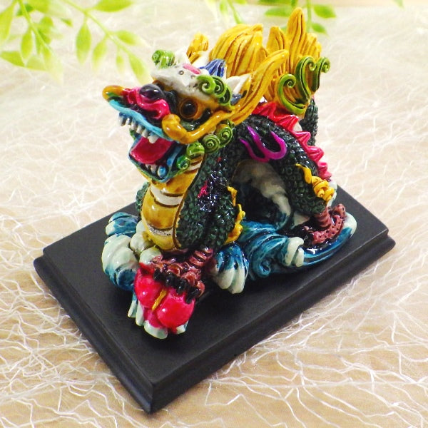 樹脂製ラッキーカラー「風水龍」（ミニ）（Cタイプ）