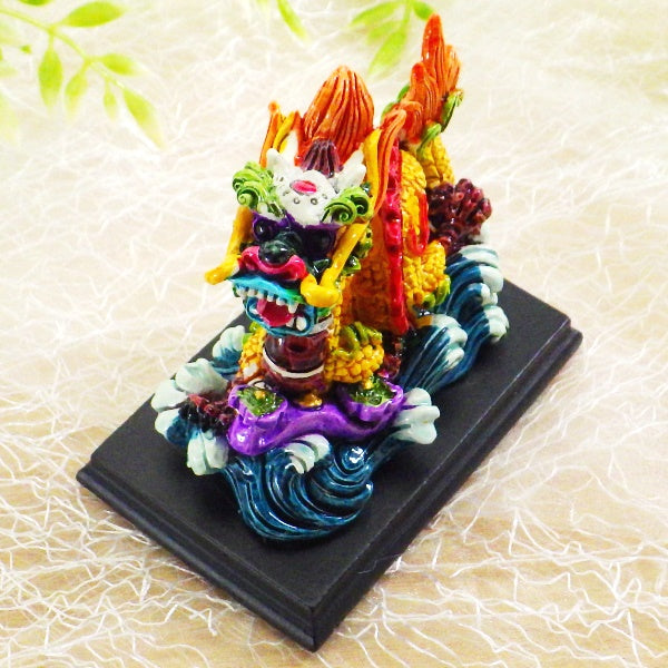 樹脂製ラッキーカラー「風水龍」（ミニ）（Fタイプ）