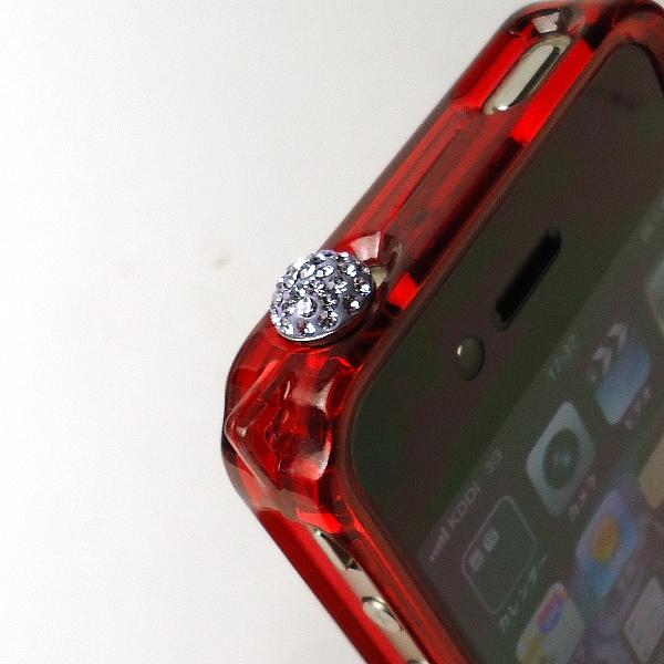 スマホ用フォンピアス（紫）