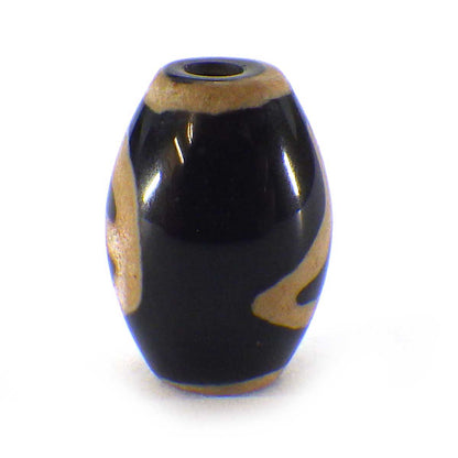 日月天珠(小)(黒)(1個)