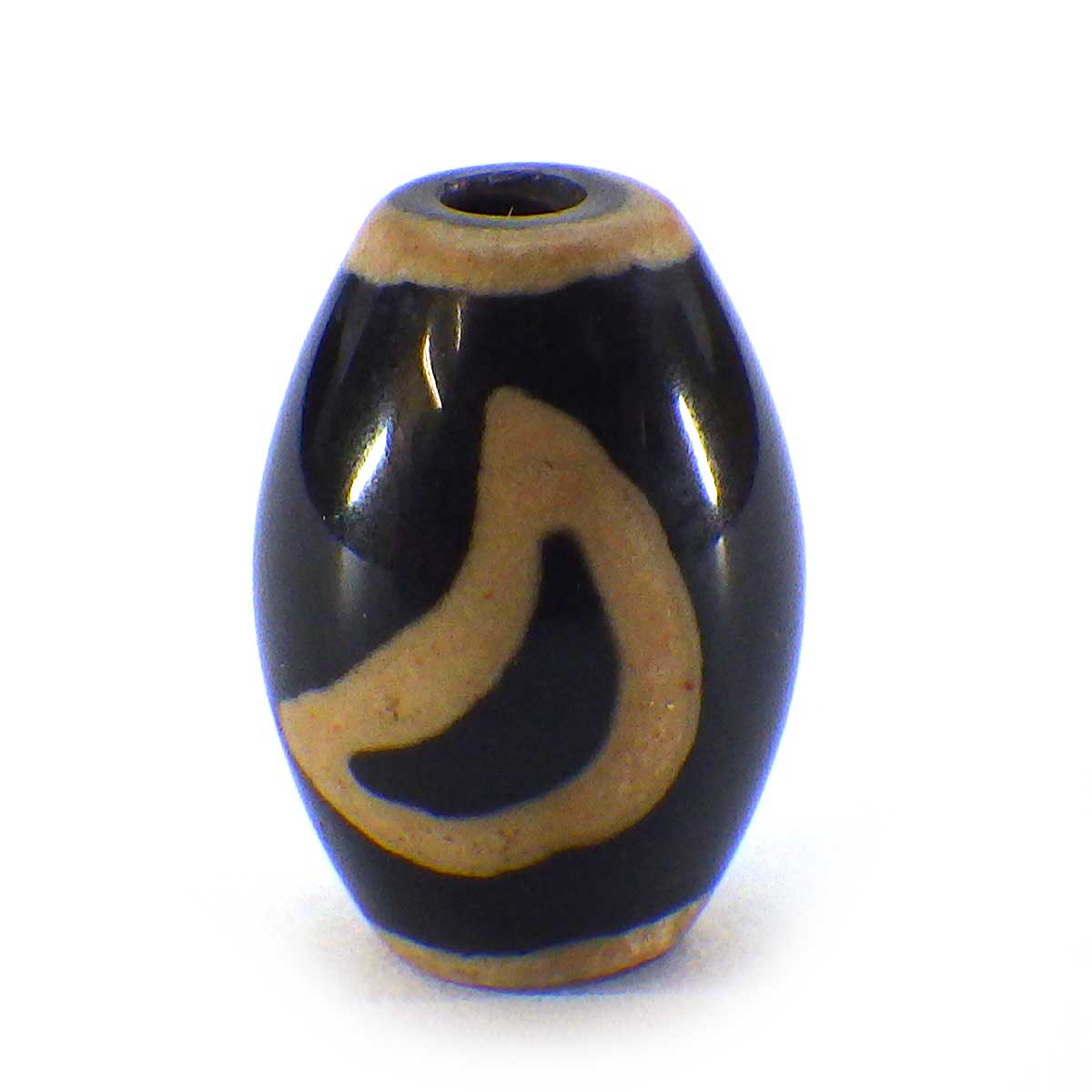 日月天珠(小)(黒)(1個)
