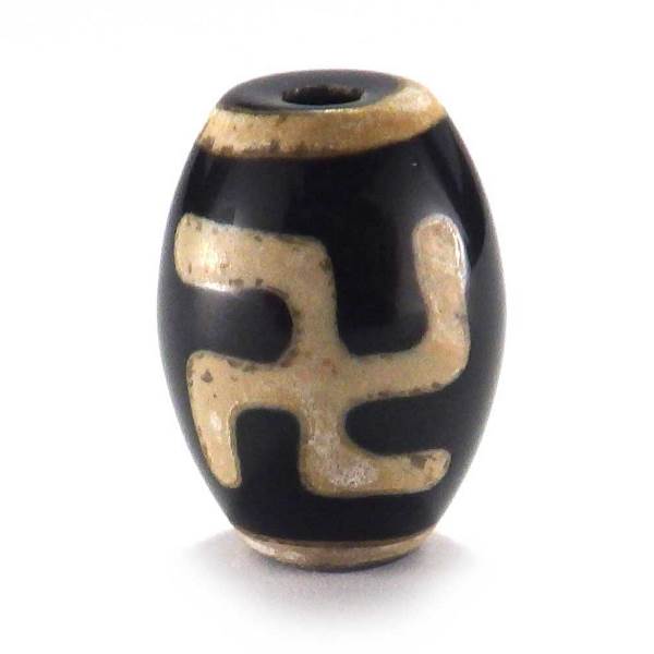 萬字天珠(中)(黒)(1個)