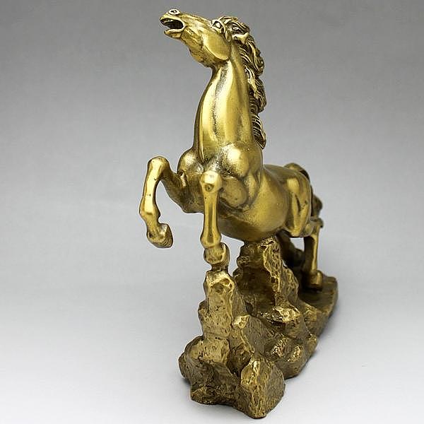 銅製「駿馬（大）」×3個まとめ買い