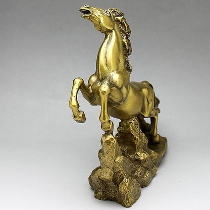 銅製「駿馬（大）」×3個まとめ買い