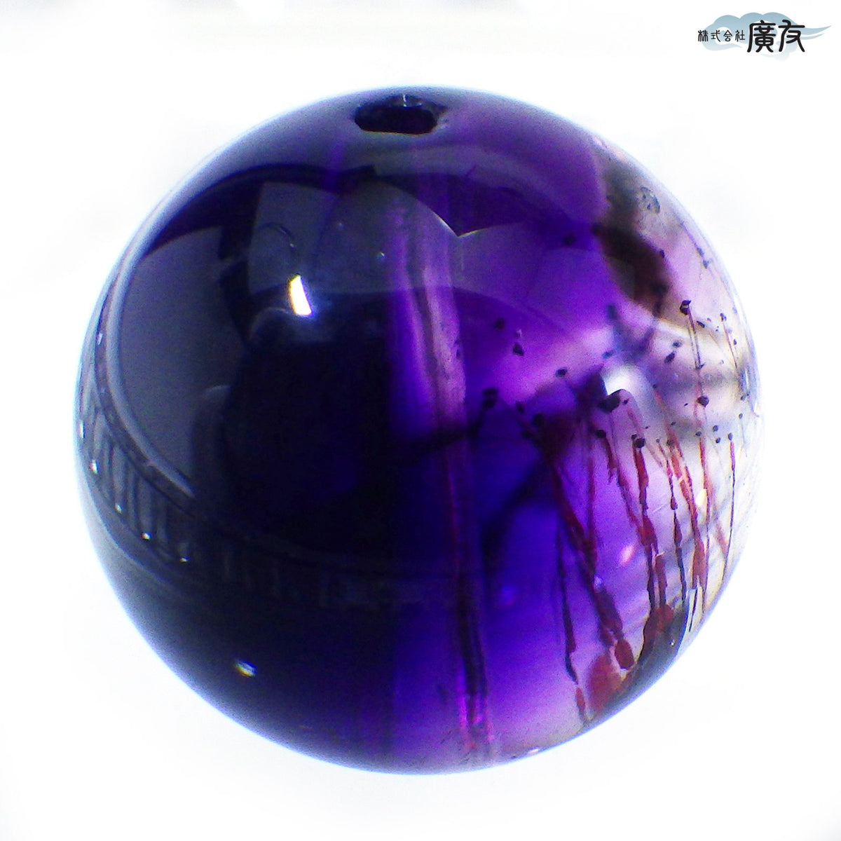 パワーストーン パーツ 一粒売り バラ売り 現物販売 AAAA級 スーパーセブン 12mm(h)